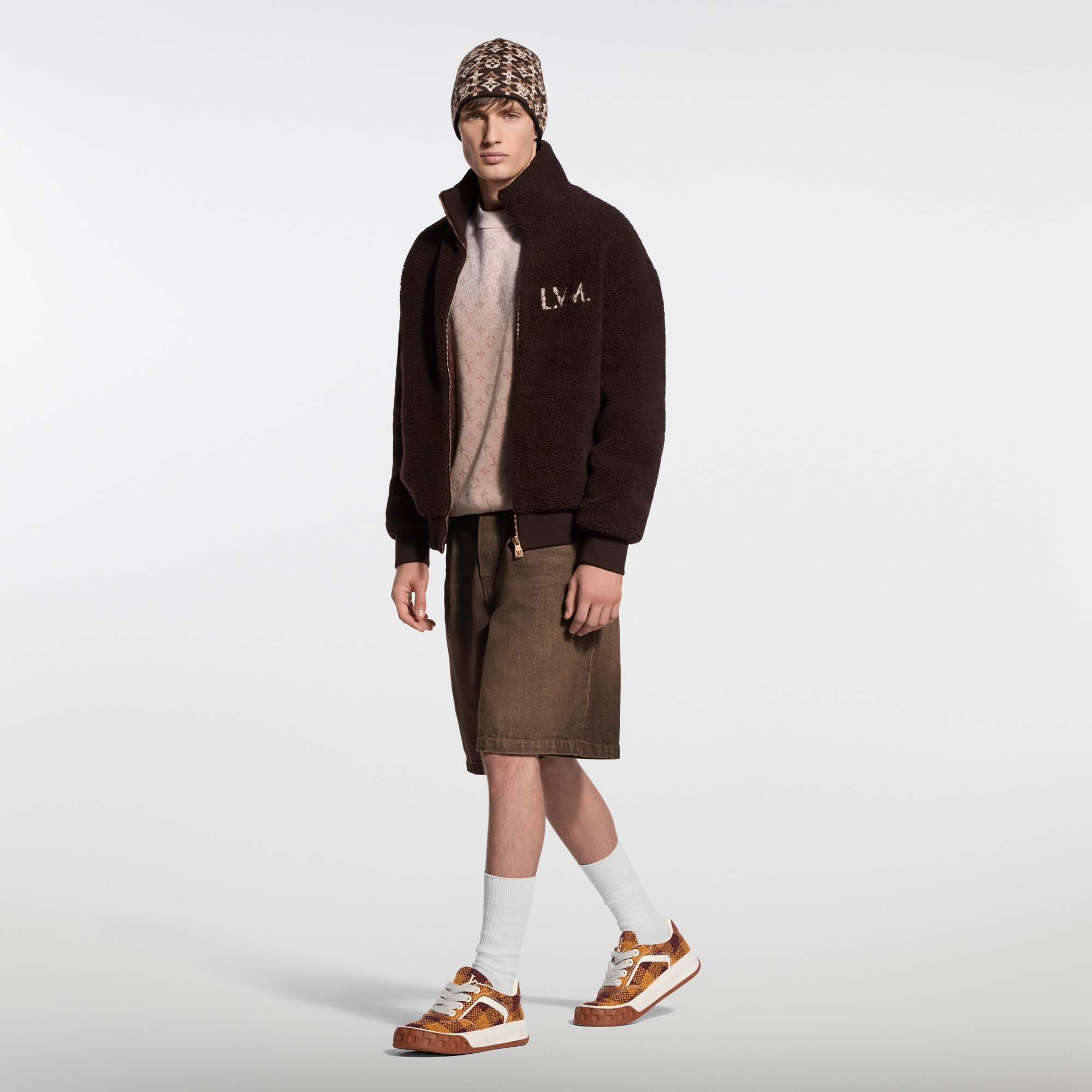 Zippered Fleece Blouson - For Men | LOUIS VUITTON